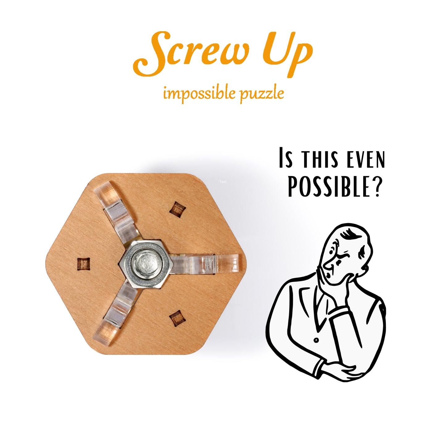 Puzzle Potato - Screw Up (Impossible Puzzle)