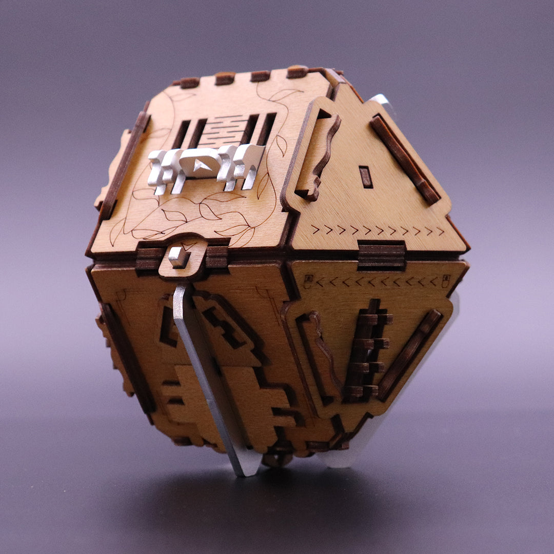 Puzzle Potato – Stein der Weisen – Escape-Room-Spiel – Puzzle-Box (Metallversion)